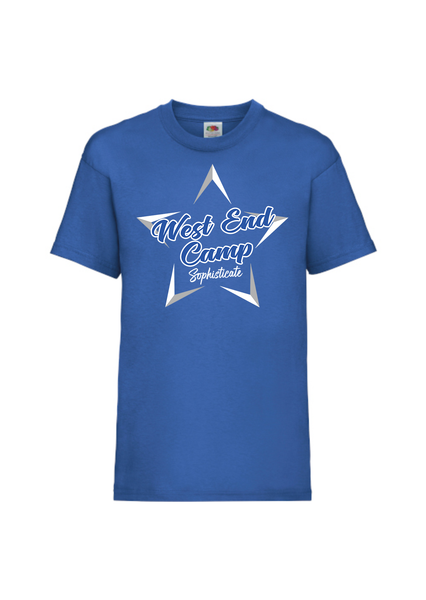Teens West End Camp T-Shirt Blue